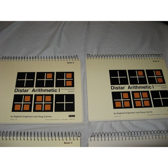 Distar Arithmetic 1 Teachers Material Box Set Siegfried Engelmann Home School - Picture 4 of 11